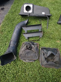 Tractor rear bagger MTD Cub cadet
