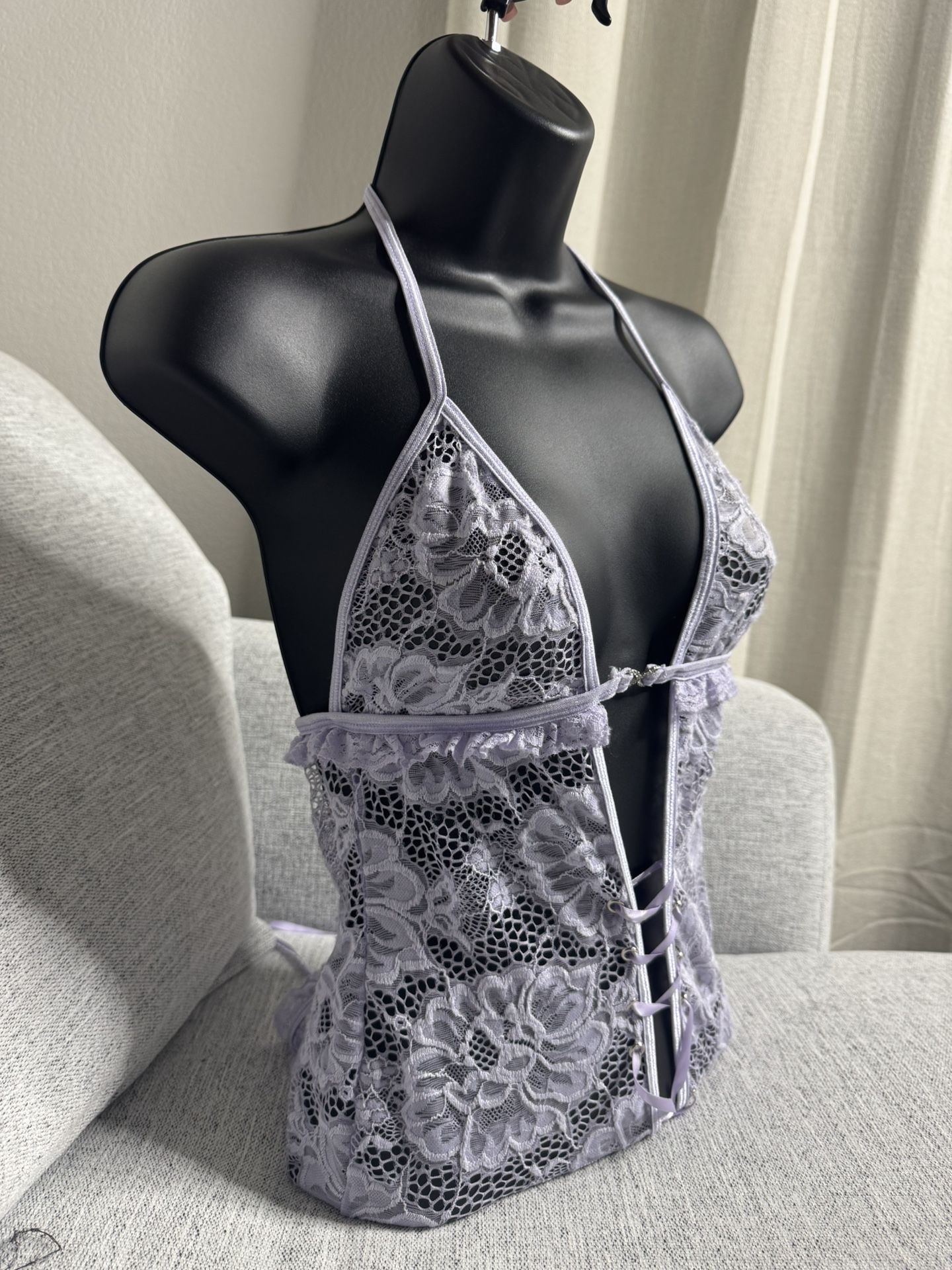 Handmade Lavender Corset