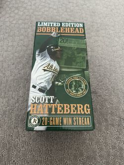 Oakland A’s Scott Hatteberg Bobblehead NIB