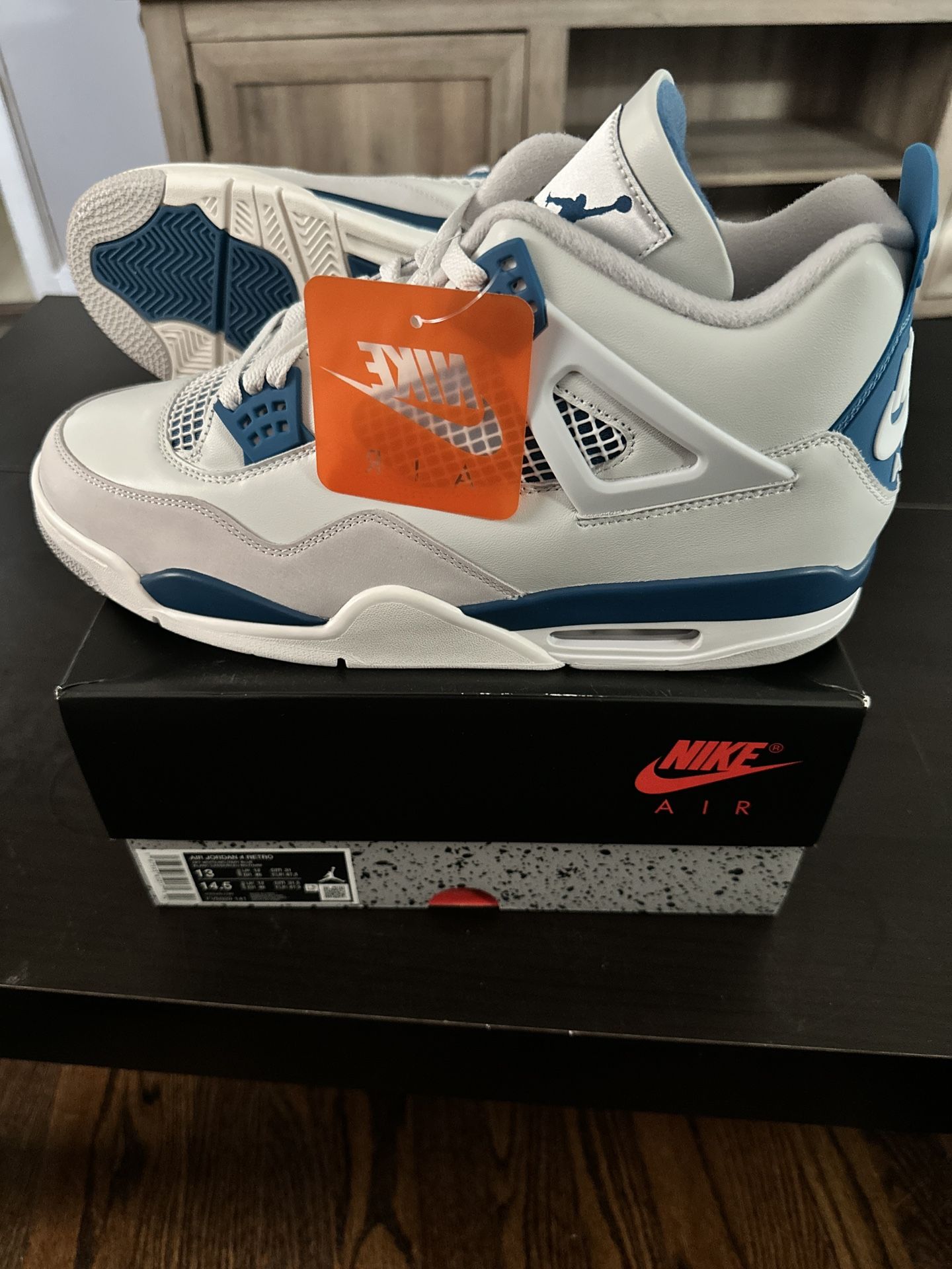 Nike Air Jordan Retro 4 Military Blue