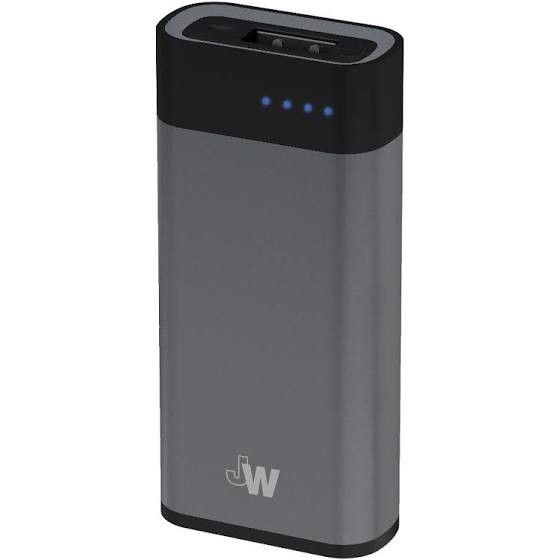 2.portable battery chargers.....JW_portable battery charger/iHome portable charger...with 3way adapter cord.