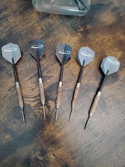 5 Piece Steel Tip Darts For Dartboards