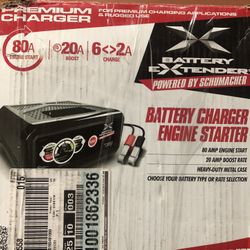 BATTERY CHARGER  ENGINE STARTER 