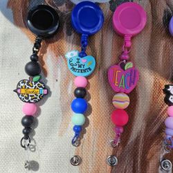 Beaded Badge Reels