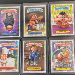 6 Card Lot#1 Topps Chrome Garbage Pail Kids Refractors (Fresh Pack)
