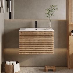 eclife 30" Floating Bathroom Vanity ( No Sink ) 