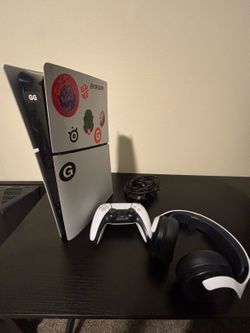 Sony PlayStation 5 Console with Controller and Headset