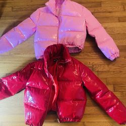 2 Women’s Pretty Little Thing Down Bubble Jackets Size 6 