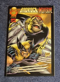 BADROCK/WOLVERINE SPECIAL COMICON EDITION NM 1996 IMAGE MARVEL COMICS ROB LIEFELD