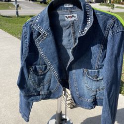 Denim Crop Jacket