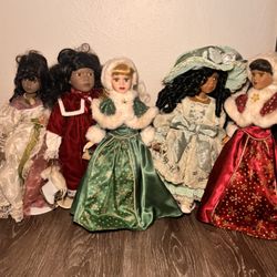 Porcelain Dolls (Set) 