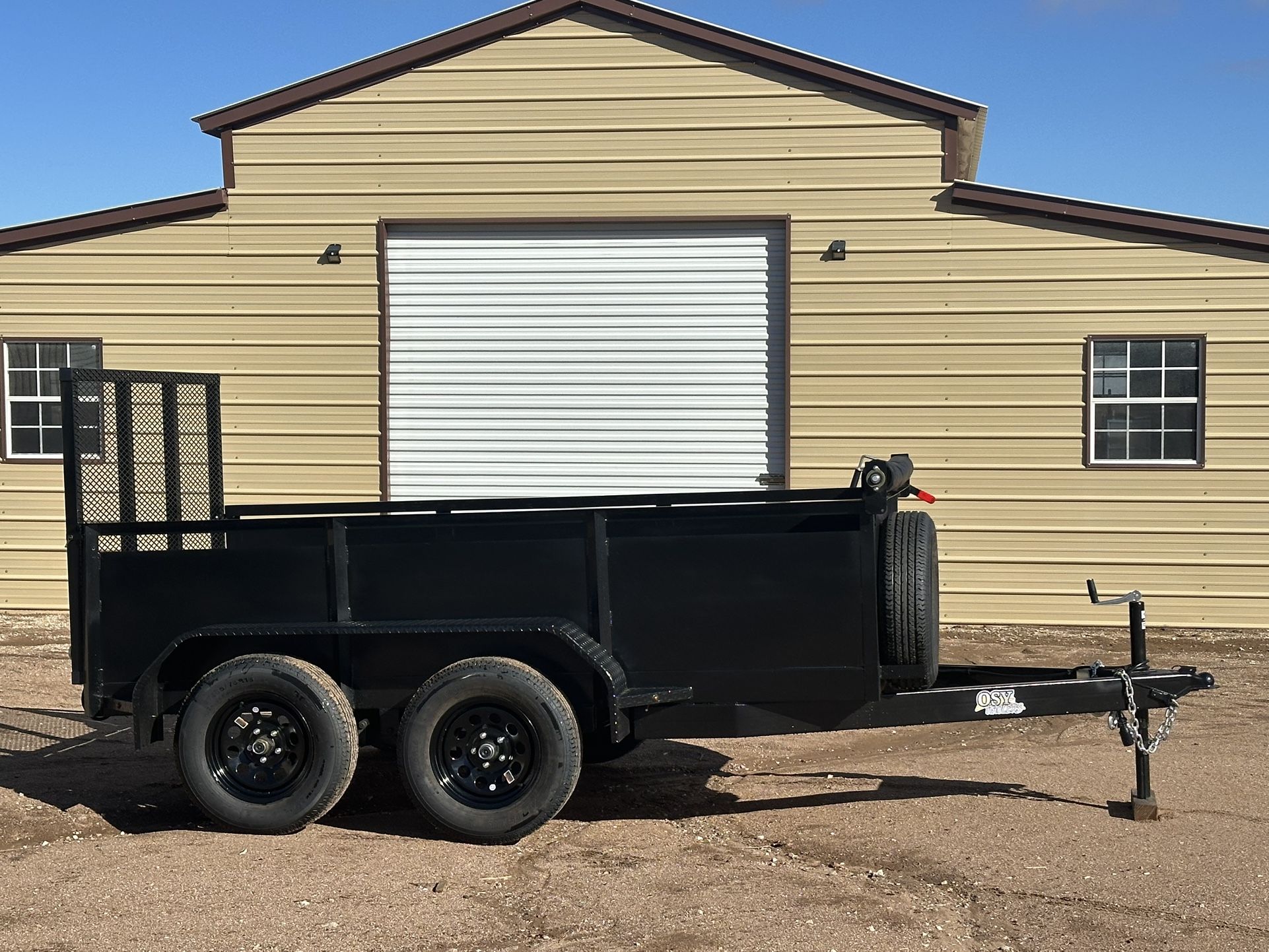 Custom Built Utility Pressure washer Dump trailers