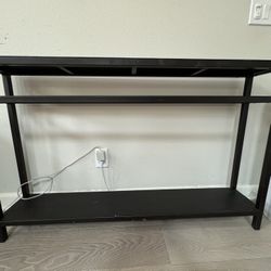 Crate and Barrel Console Table