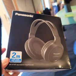 Panasonic Headphones, Lightweight Over the Ear Wired Headphones with Clear Sound 


