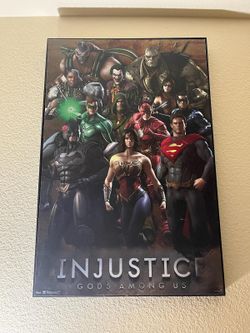 Injustice Canvas Poster