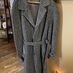 Men’s 46 Long Wool Winter Coat