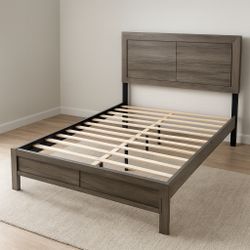 Platform Full Size Bed Frame 