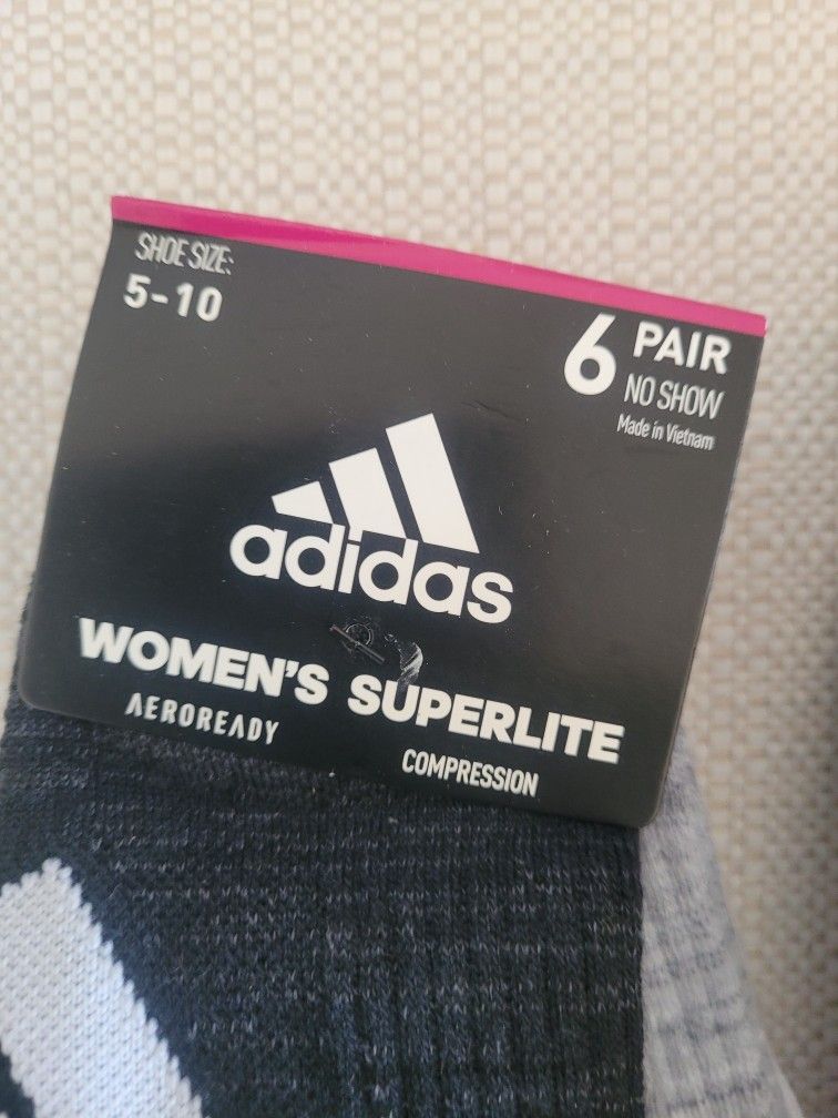 Four Packages Adidas Women's New Ankle Socks