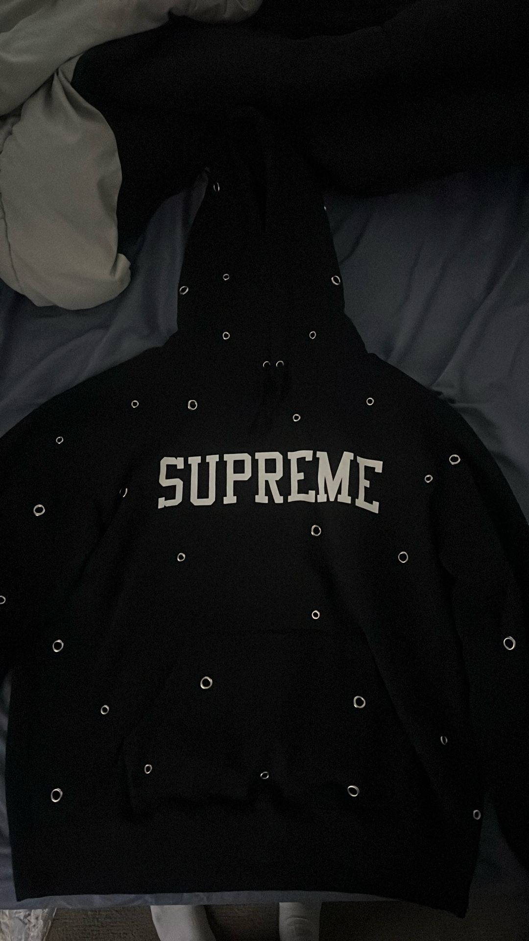 Supreme Eyelet Hoodie