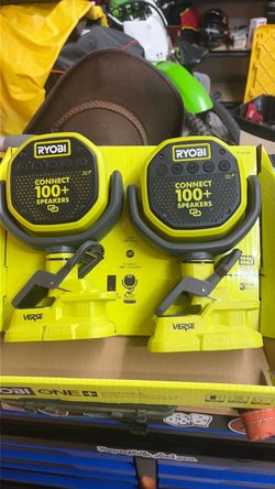 RYOBI blue tooth speakers
