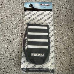 Enjoy White Ribs Seat Cover For Super 73 Zx, Z1, And Z Miami
