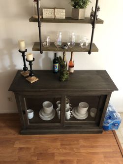 Restoration hardware cabinet