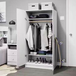 New 32” prepac wardrobe cabinet