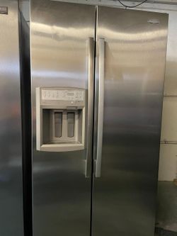 Whirlpool Side-by-Side Stainless Steel Refrigerator
