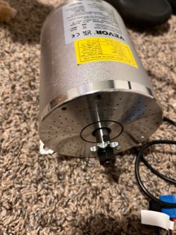 Uimoso 2000W Electric Brushless DC Motor Kit 48V Motor with Speed Controller