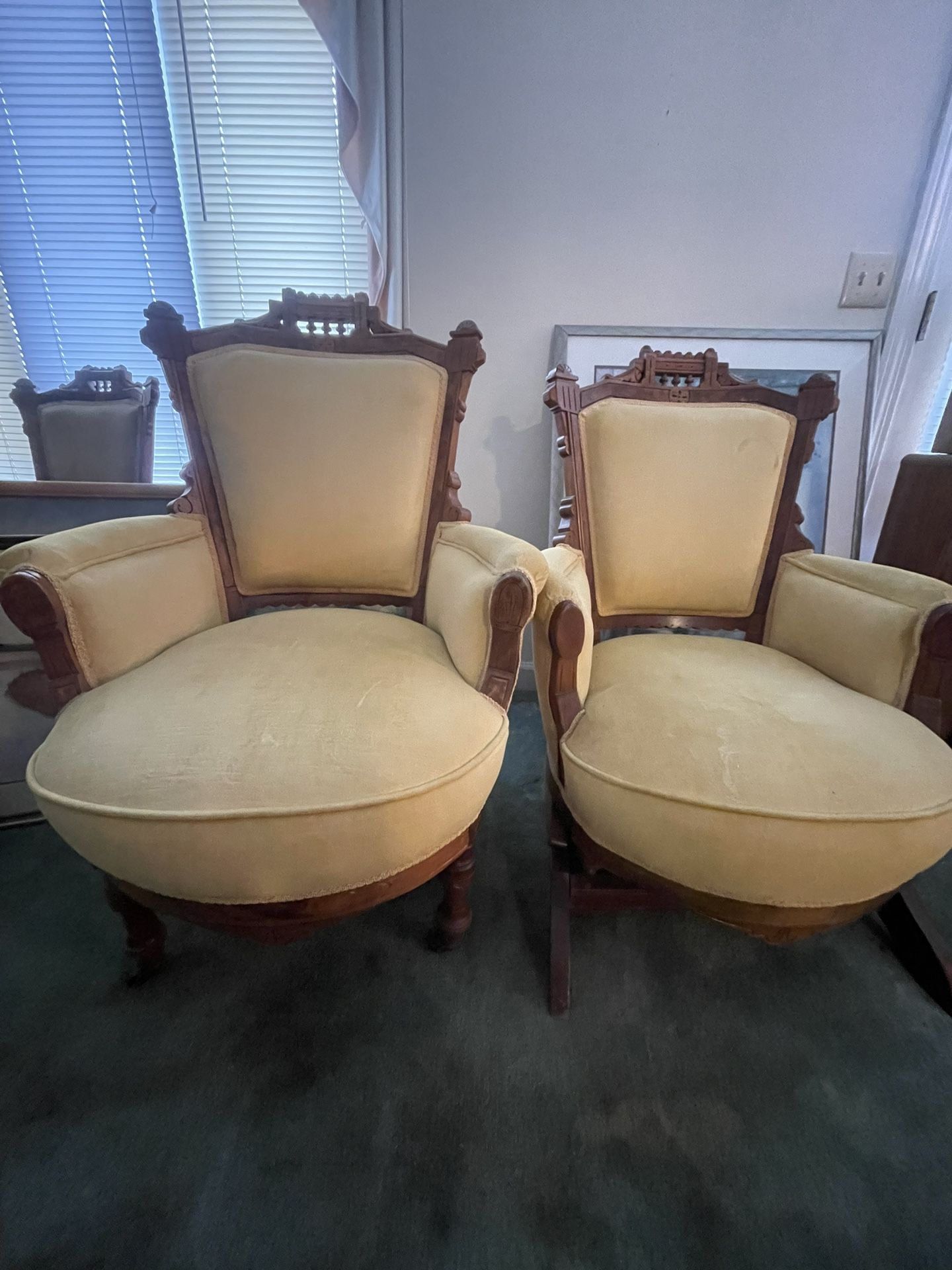 Antique Chairs, Tables, Couches, Mirrors, And More! 