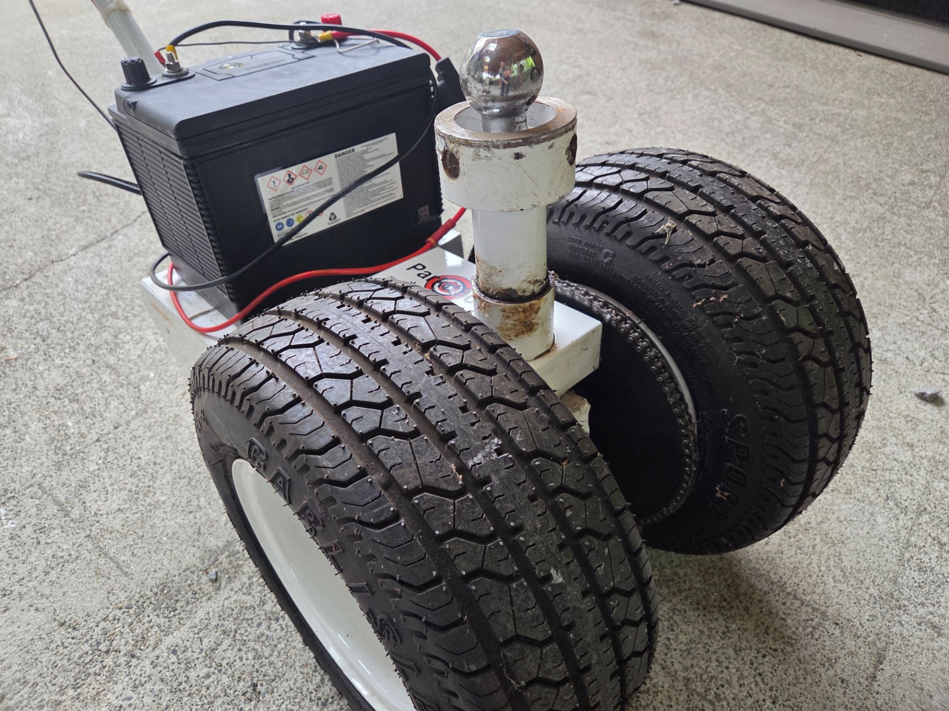 Parklit 360 pull dolly for trailers boat