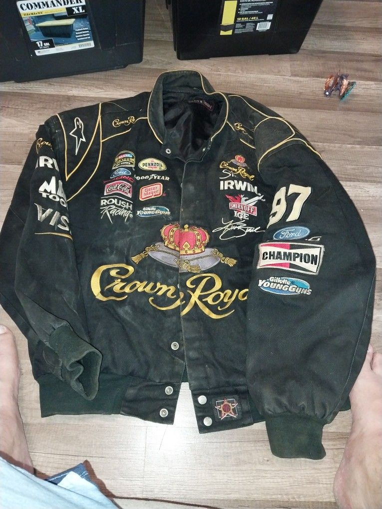 Nascar #97 Crown Royal Jacket Xl