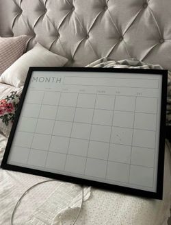 Calendar White Board