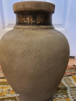 Decorative Rustic Earty - Toned Vase