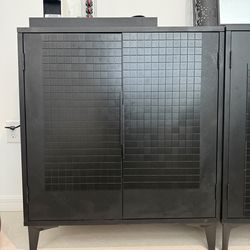 3x Chic Black Cabinets / console / tv stand for Sale!
