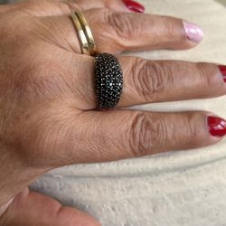 Sterling Silver Gold Plated Ring