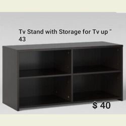 New TV Stand With Storage For TV 43 " Up