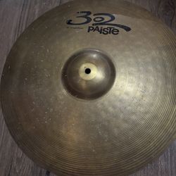 Sabian And Paiste Cymbals 