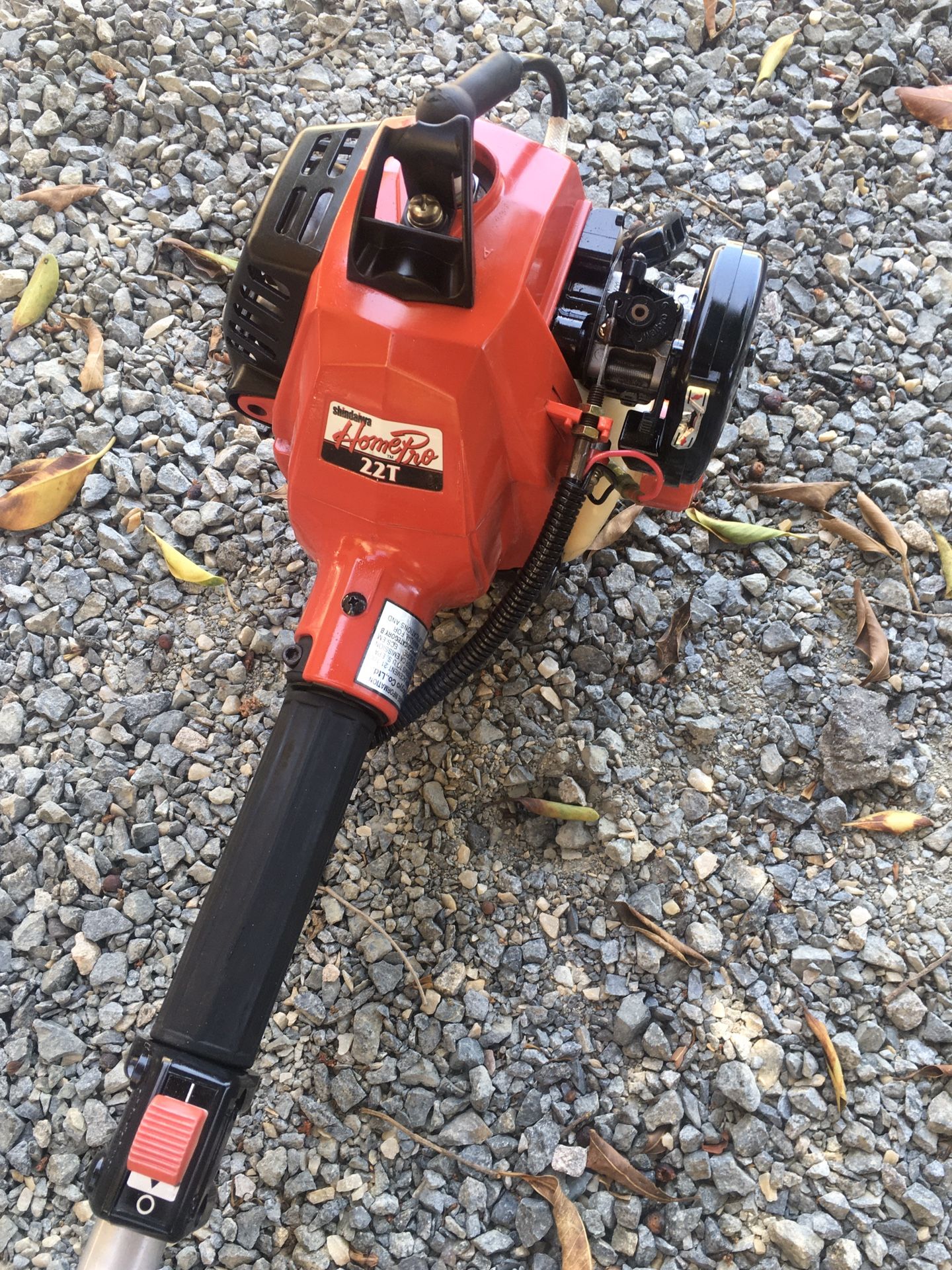 SHINDAIWA HOMEPRO 22T!! COMMERCIAL ITS IN VERY GOOD CONDITION! ALMOST NEW! USED ONLY SOMETIMES!