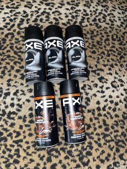 5🔥Axe body spray all 5 for $20 firm on price