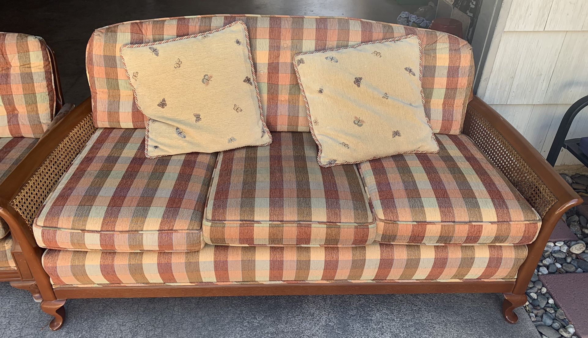 Loveseat and Side Chair Combo  (Great For Indoor/Outdoor)