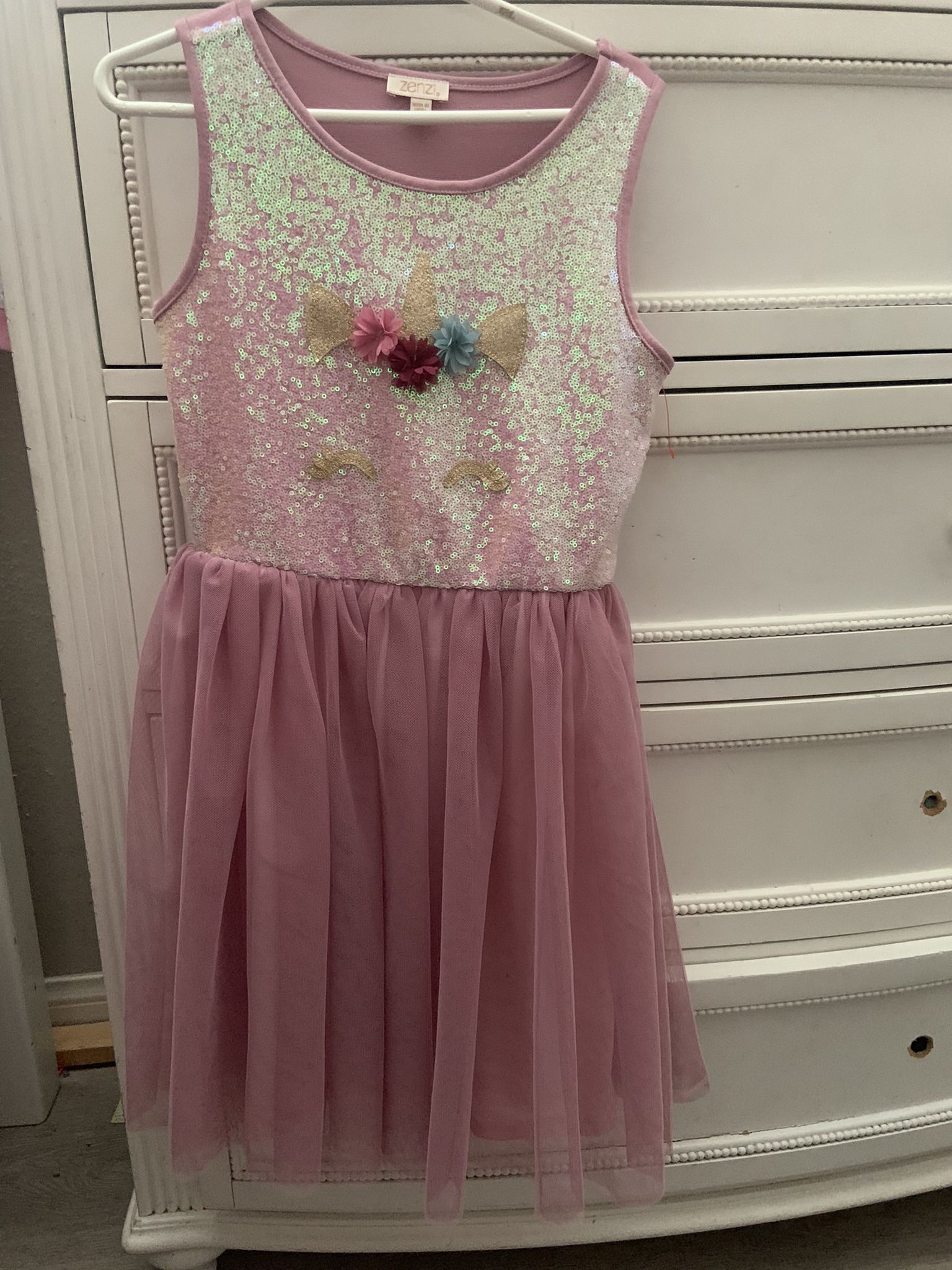 Girls Unicorn Dress