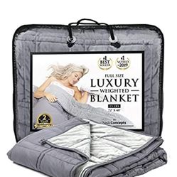 Weighted Blanket (15 lbs), Cooling Weighted Blanket for Full Bed (72 x 48 in), Machine Washable Weighted Blanket 15 Pounds, Cooling Weighted Blanket 1