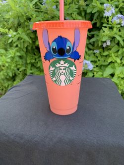 Starbucks color changing cups - customize Lilo and Stitch