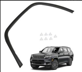 2016-2022 Grand Cherokee , Front Left -Wheel opening, moulding (Black ) (39% Off Retail)