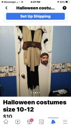 Halloween costume size 10-12