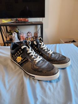 Versace Low Tops Studded Sneakers