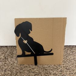 Metal Dog Sign