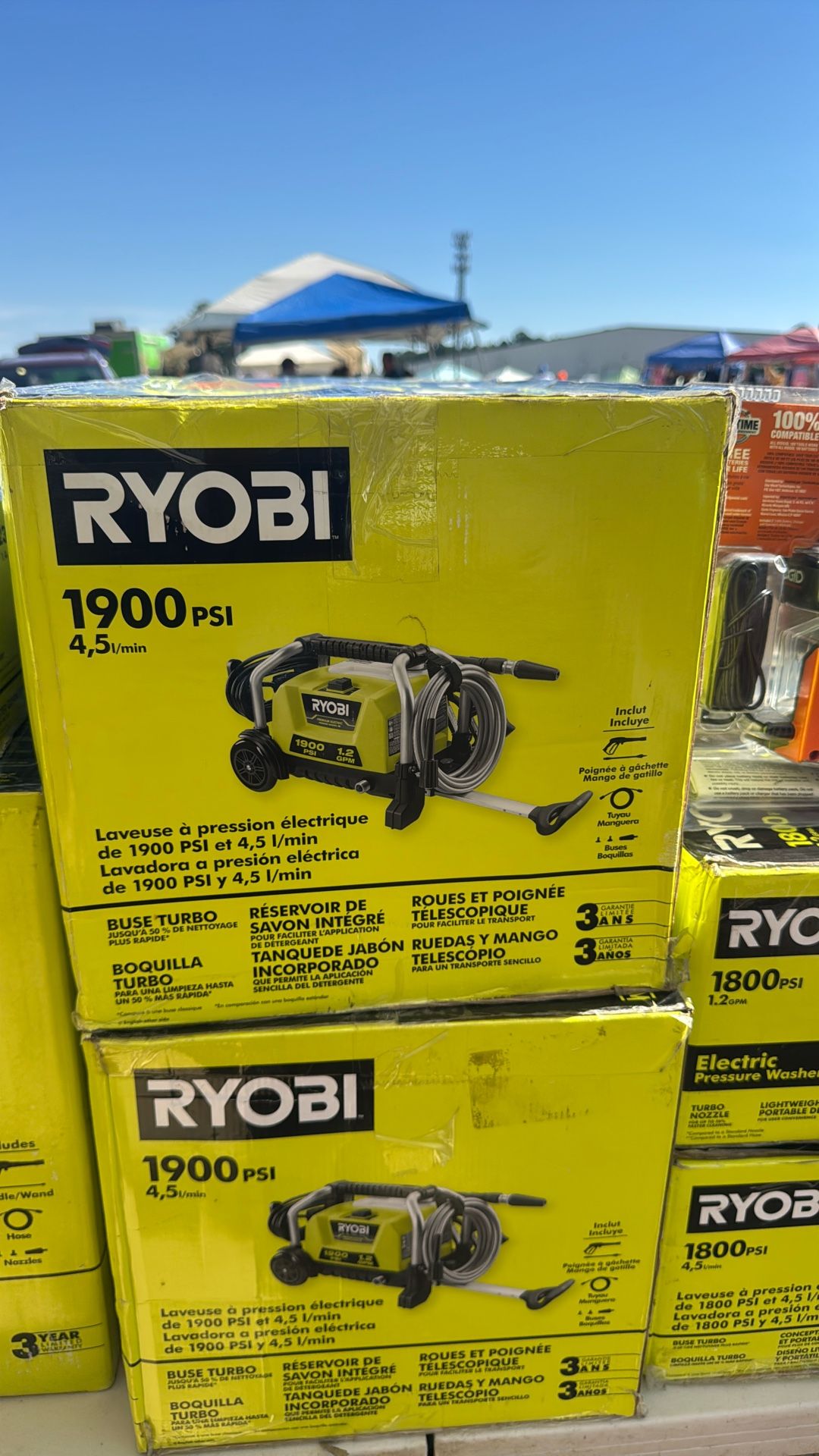 Ryobi 1900 Pressure Washer