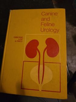 Canine and Feline Urology Hardcover Book
